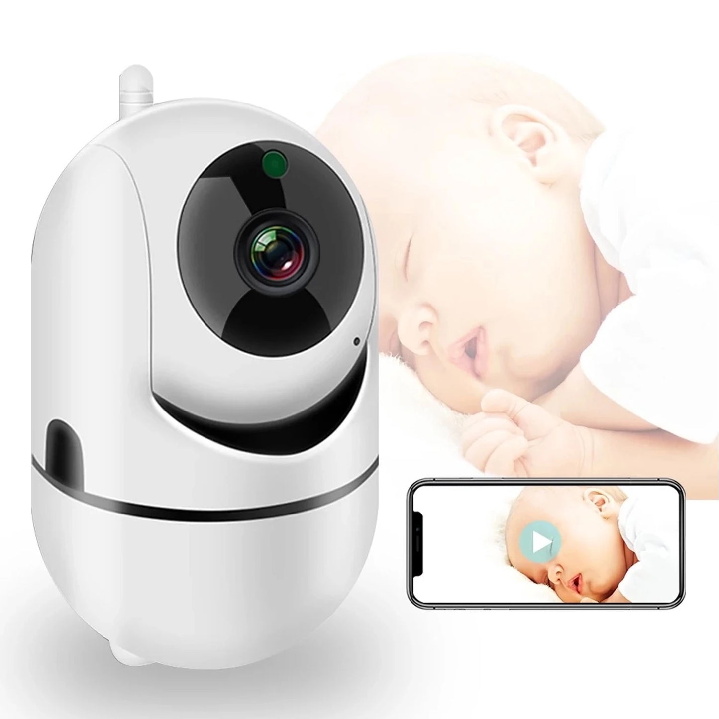 Câmera Babá IP Wifi Smart Swivel 1080p